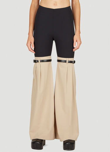 Hybrid Flare Pants Coperni Hybrid Flare Pants Beige cpn0253006