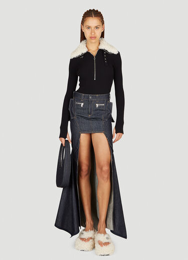 Zip Bodysuit Coperni Zip Bodysuit Black cpn0253008
