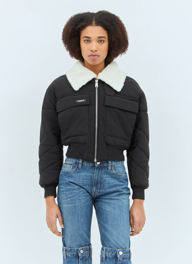 C+ Bomber Jacket Coperni C+ Bomber Jacket Black cpn0257001