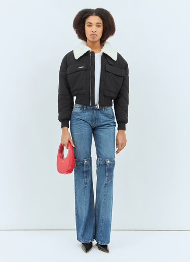 C+ Bomber Jacket Coperni C+ Bomber Jacket Black cpn0257001