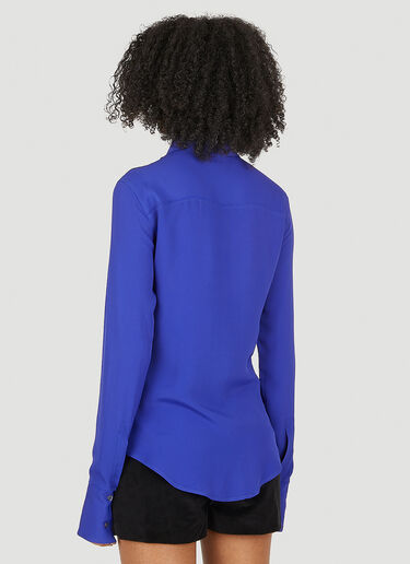 Capasa Milano Point Collar Shirt Blue cps0250012