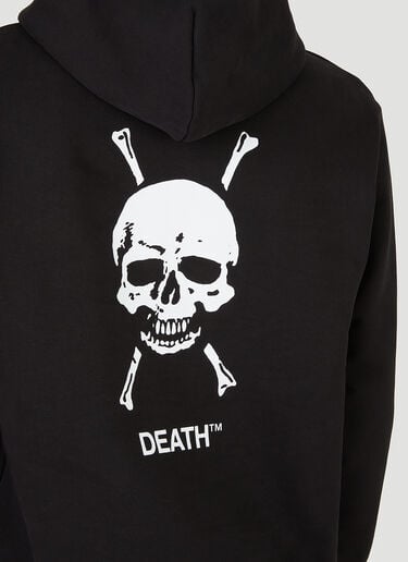 Death Cigarettes Death 印花连帽运动衫 黑色 dec0146003