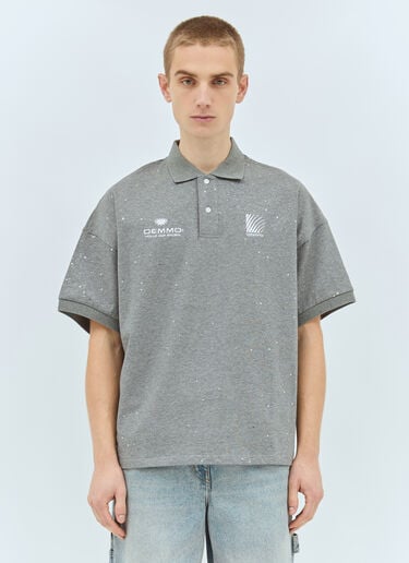 DEMMO Hannibal 平纹针织 Polo 衫 黑色 dem0159006
