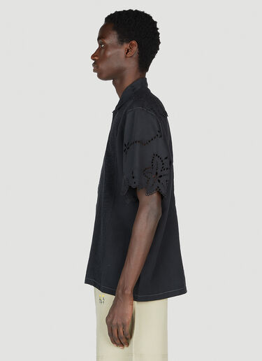 Embroidered Shirt Diomene Embroidered Shirt Black dio0153004