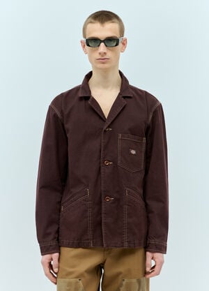 Dickies ホルトン ジャケット ブラウン dks0154011