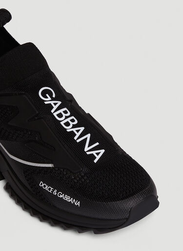 Sorrento Stretch Mesh Sneakers Dolce & Gabbana Sorrento Stretch Mesh Sneakers Black dol0147040
