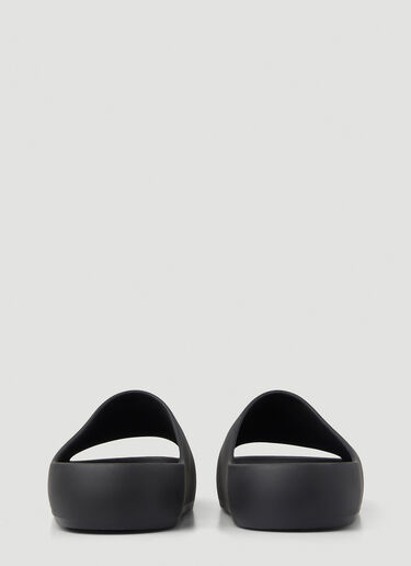 Logo Plaque Slides Dolce & Gabbana Logo Plaque Slides Black dol0148017