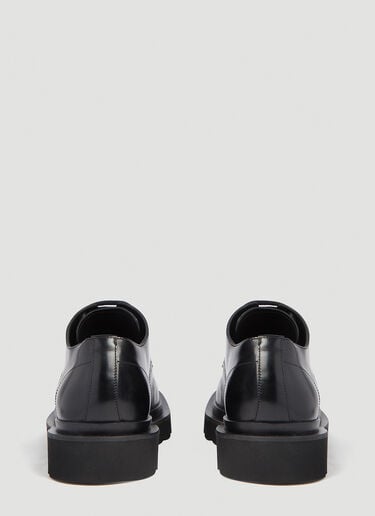 Dolce & Gabbana 磨砂皮革德比鞋 黑 dol0154008