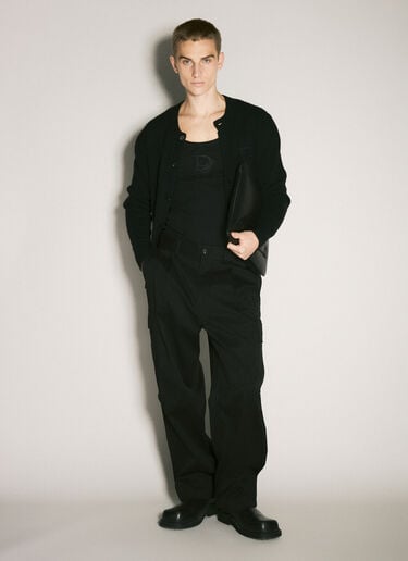 ツイルカーゴパンツ Dolce & Gabbana ツイルカーゴパンツ ブラック dol0158004