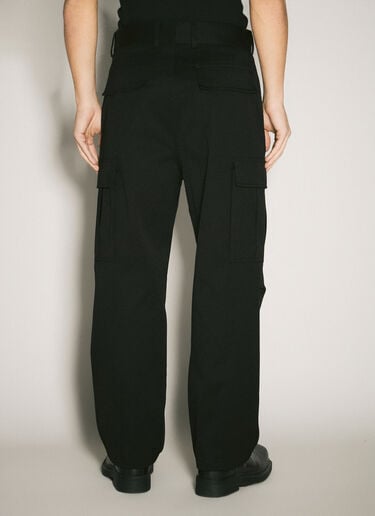 Dolce & Gabbana ツイルカーゴパンツ ブラック dol0158004