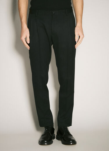 Classic Gabardine Tuxedo Pants Dolce & Gabbana Classic Gabardine Tuxedo Pants Black dol0158005