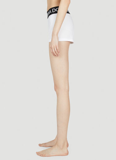 Dolce & Gabbana 로고 박서 브리프 화이트 dol0252019