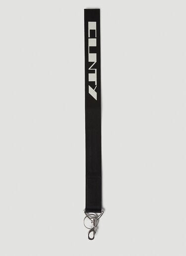 Cunty 钥匙扣 Rick Owens DRKSHDW Cunty 钥匙扣 黑色 drk0152020