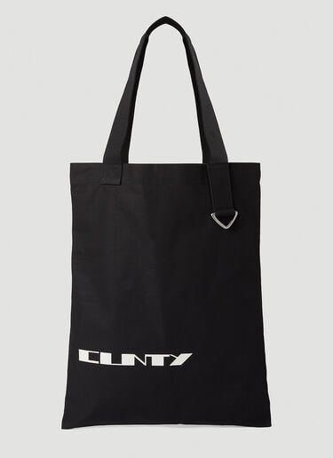 Cunty Tote Bag Rick Owens DRKSHDW Cunty Tote Bag Black drk0152021