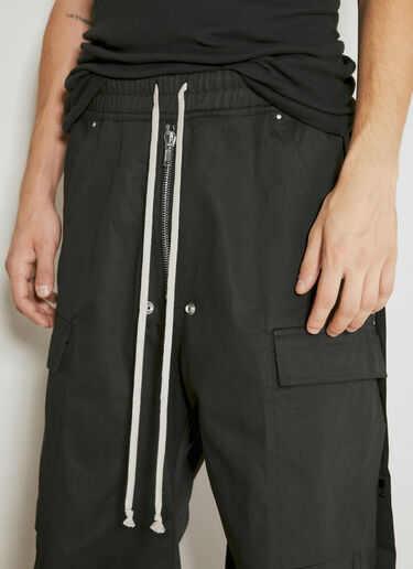 더블 카고 팬츠 Rick Owens DRKSHDW 더블 카고 팬츠 블랙 drk0154005