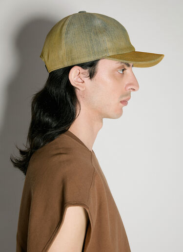Denim Baseball Cap Rick Owens DRKSHDW Denim Baseball Cap Green drk0156025