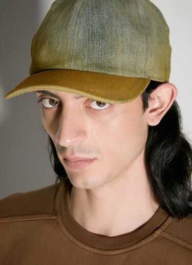 Denim Baseball Cap Rick Owens DRKSHDW Denim Baseball Cap Green drk0156025