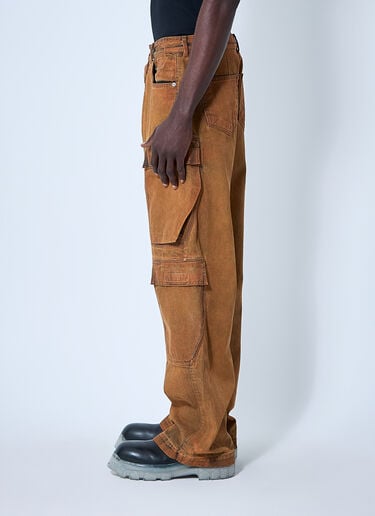 Double Cargo Jumbo Belas Jeans Rick Owens DRKSHDW Double Cargo Jumbo Belas Jeans Orange drk0160005