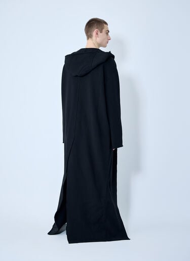 Rick Owens DRKSHDW Dragging Hood Gimp Sweatshirt Black drk0160013