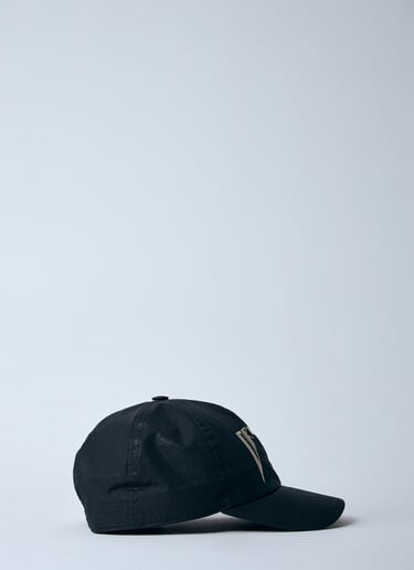Rick Owens DRKSHDW 徽标图案棒球帽 黑色 drk0160027