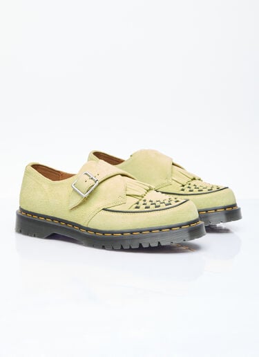 Ramsey モンク Kiltie Creeper シューズ Dr. Martens Ramsey モンク Kiltie Creeper シューズ グリーン drm0156002