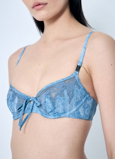 SAVAGE X DIESEL Balconette-Lace-Bra Blue dsf0258019