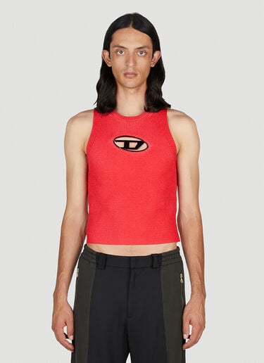 Diesel M-オネルヴァ トップ レッド dsl0153014