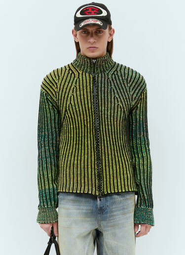 K-Oakland Knit Cardigan Diesel K-Oakland Knit Cardigan Green dsl0157022