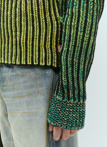K-Oakland Knit Cardigan Diesel K-Oakland Knit Cardigan Green dsl0157022