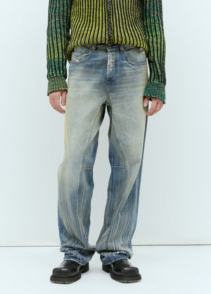 Diesel 2001 D-Macro-U 디스트레스트 진  블루 dsl0157026