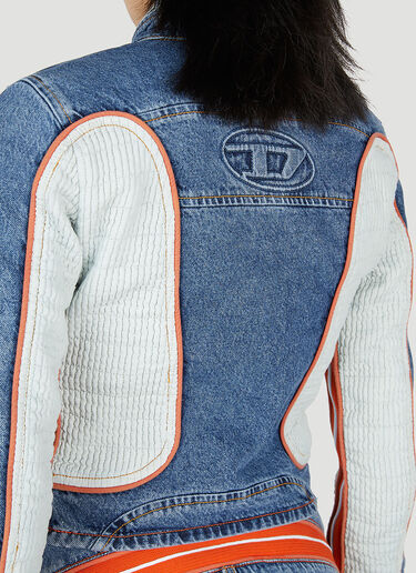 De-Light-S Biker Jacket Diesel De-Light-S Biker Jacket Blue dsl0252007