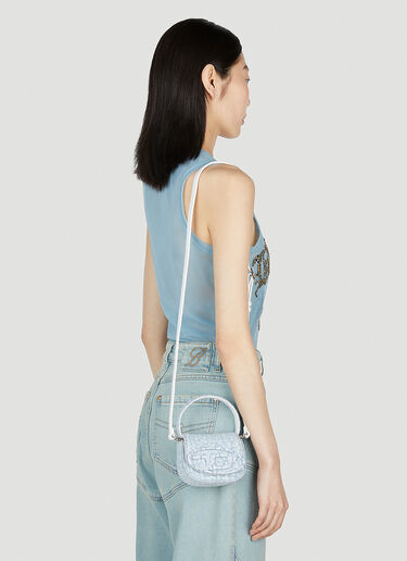 Diesel 데님 1DR XS 핸드백 라이트 블루 dsl0252016