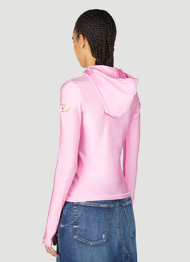Diesel T-Angie Hooded Sweatshirt Pink dsl0253007