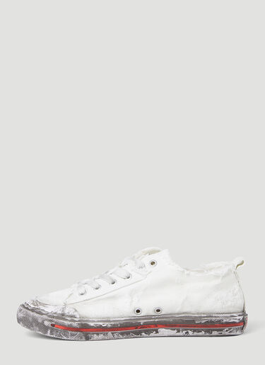 S-Athos Distressed Sneakers Diesel S-Athos Distressed Sneakers White dsl0253030