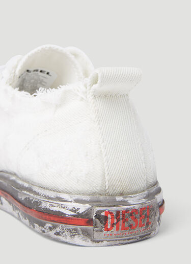 S-Athos Distressed Sneakers Diesel S-Athos Distressed Sneakers White dsl0253030