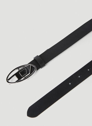 Diesel B-1DR 가죽 벨트 블랙 dsl0253045