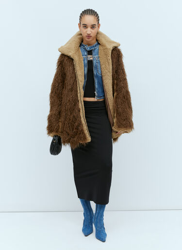 Diesel W-Becca 夹克 棕色 dsl0254005
