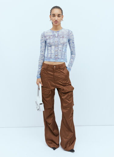 Diesel P-말바로사 카고 팬츠 브라운 dsl0254009