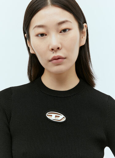 Diesel M-Valary Long-Sleeve Top Black dsl0255007