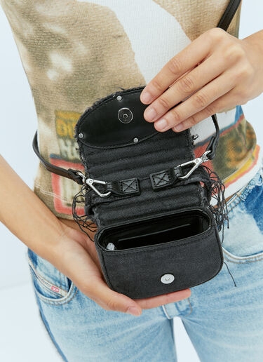 1DR XS Shoulder Bag Diesel 1DR XS Shoulder Bag Black dsl0256025