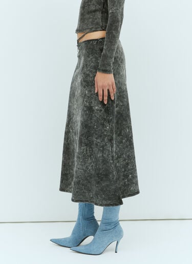 Diesel O-Rossi Midi Skirt Grey dsl0257011