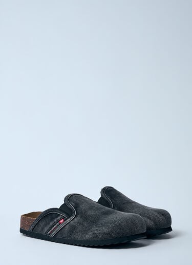 Diesel D-우드스탁 슬립온 슈즈  블랙 dsl0259027