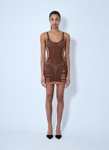 M-Calimera Mini Dress Diesel M-Calimera Mini Dress Brown dsl0260007