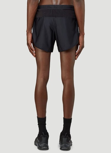 District Vision Spino Track Shorts  Black dtv0143005