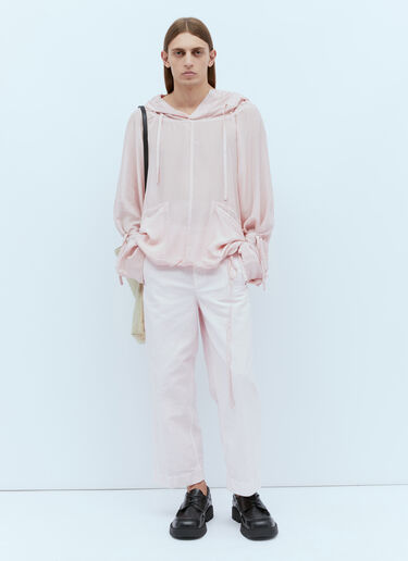 Dries Van Noten 트윌 카고 팬츠 핑크 dvn0154009