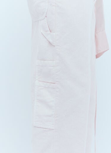 斜纹布工装裤 Dries Van Noten 斜纹布工装裤 粉色 dvn0154009