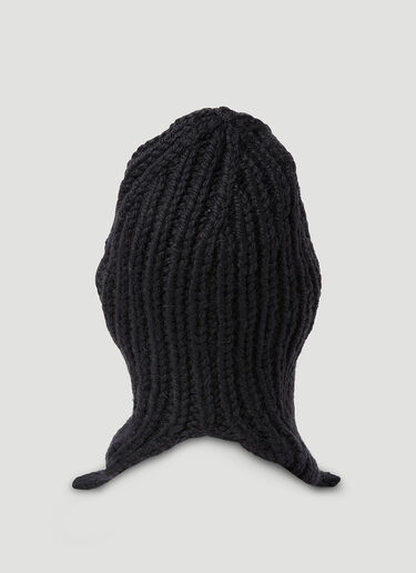 Knit Mougette Beanie Hat Dries Van Noten Knit Mougette Beanie Hat Black dvn0154037