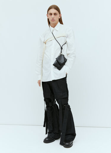 Dries Van Noten 가죽 폰 파우치 & 카드홀더 블랙 dvn0154043