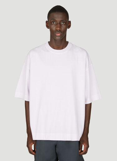 오버사이즈 티셔츠 Dries Van Noten 오버사이즈 티셔츠 라일락 dvn0156022