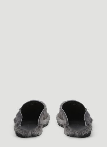马毛穆勒鞋 Dries Van Noten 马毛穆勒鞋 灰色 dvn0156032